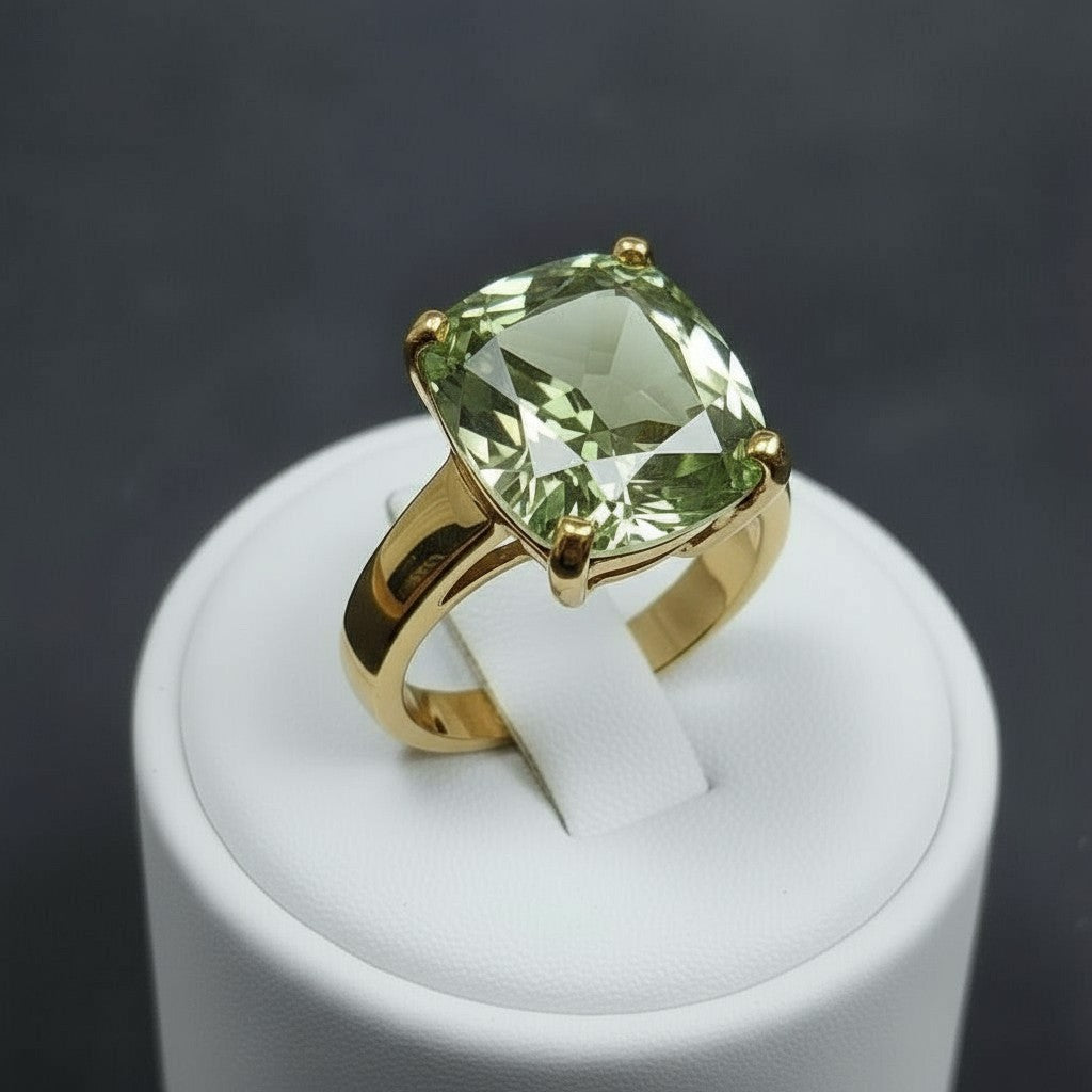 Never Forgotten Ring<br>Cushion Cut • Large 12x10mm