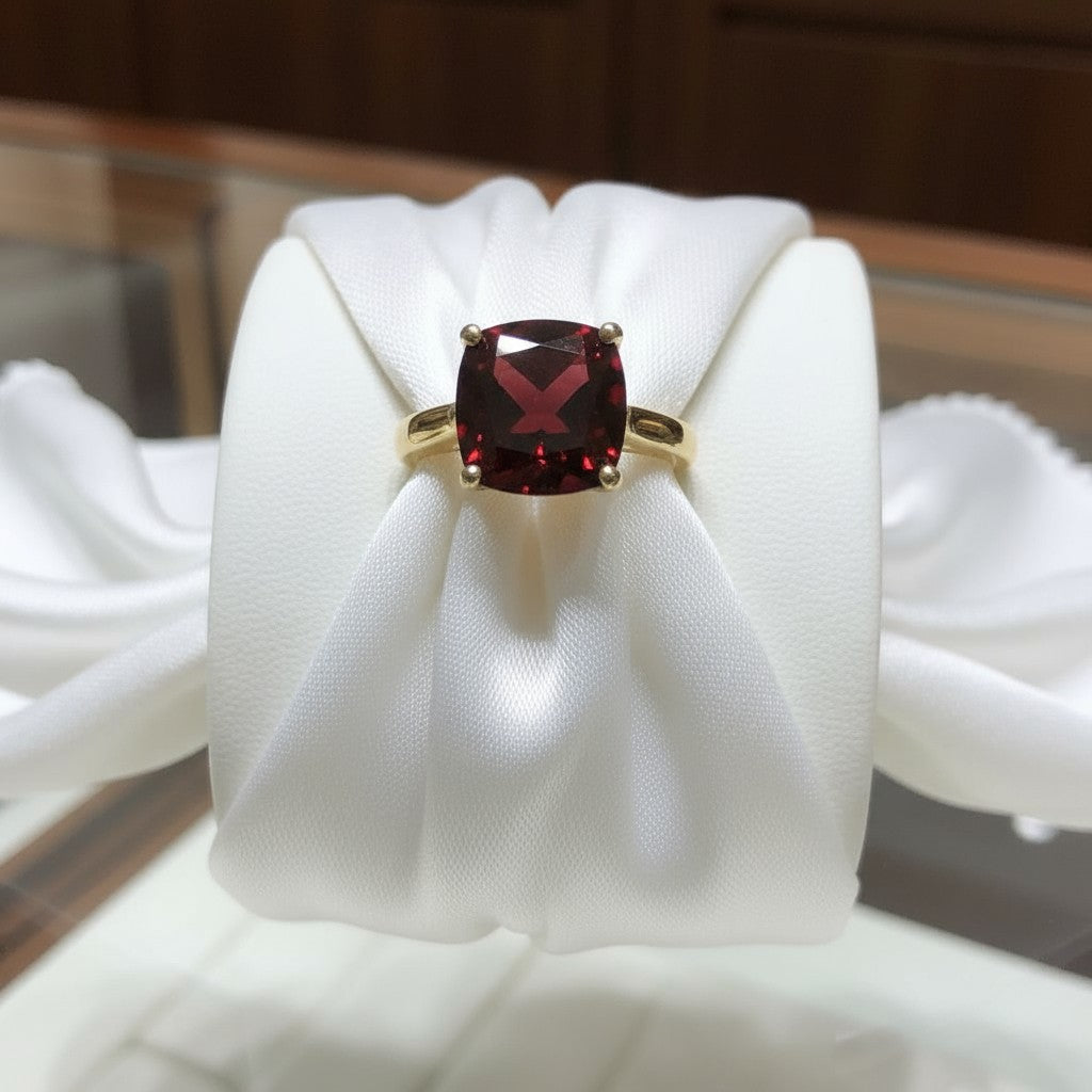 Never Forgotten Ring<br>Cushion Cut • Small 6x6mm