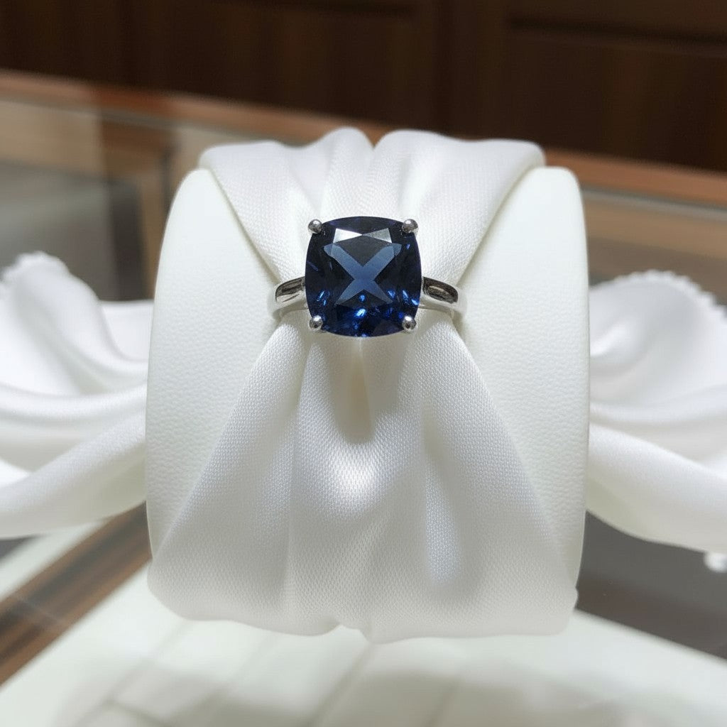 Never Forgotten Ring<br>Cushion Cut • Small 6x6mm