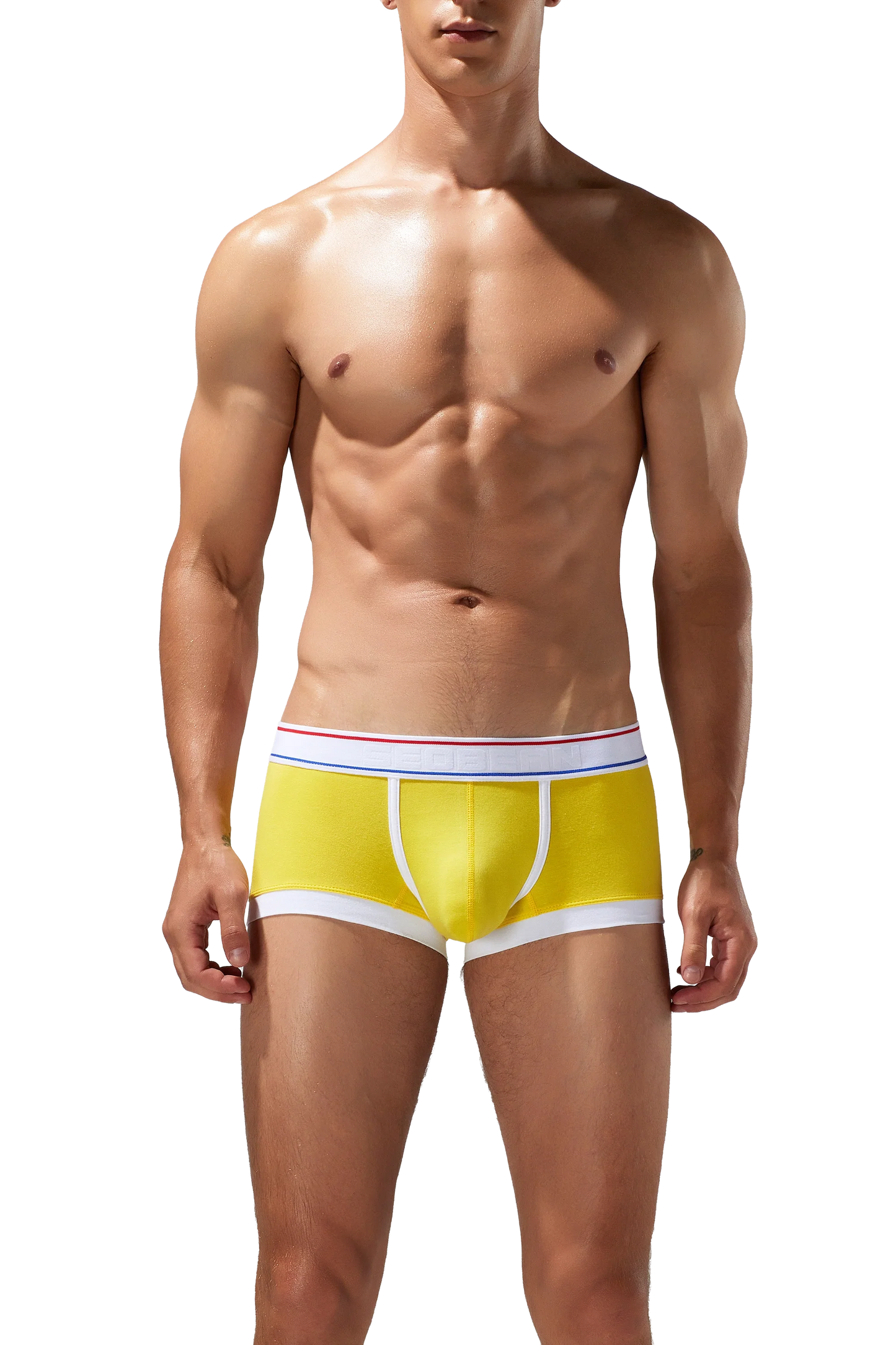 Men’s Solid Cotton Boxer Shorts – Simple & Comfortable Design