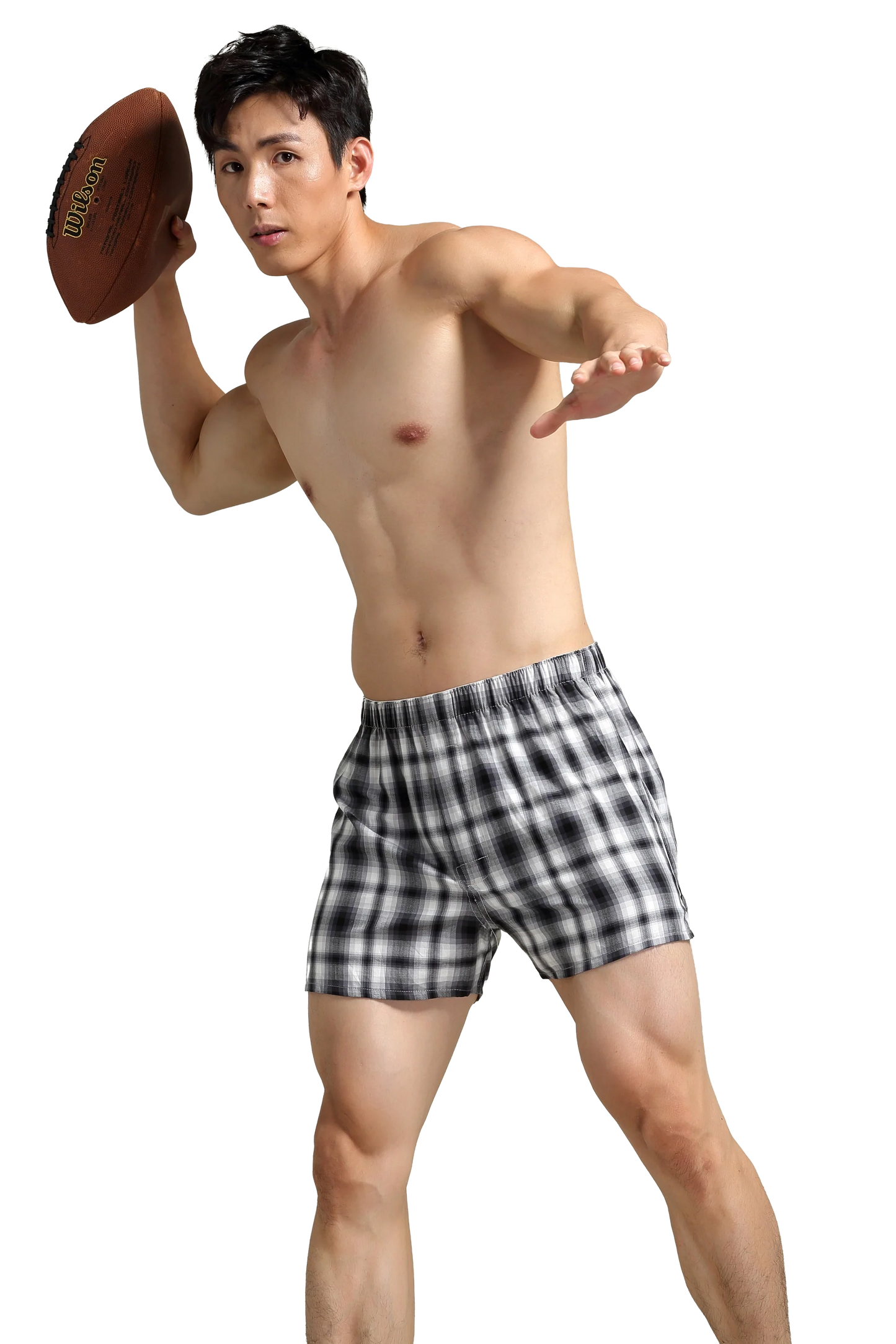Men's Checkered Cotton Shorts - Comfortable & Relaxed Fit