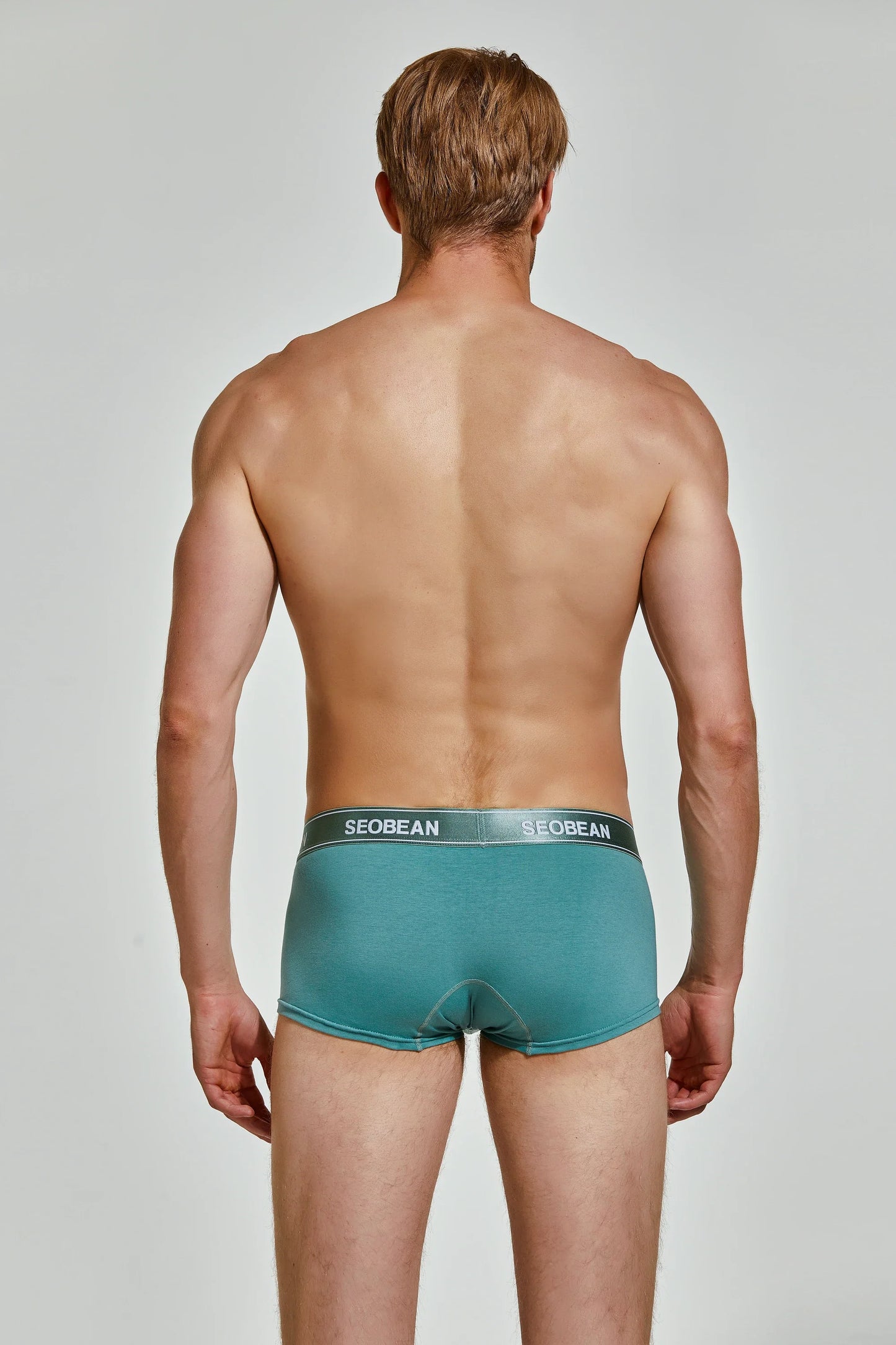 Pastel Cotton Boxer Briefs for Men