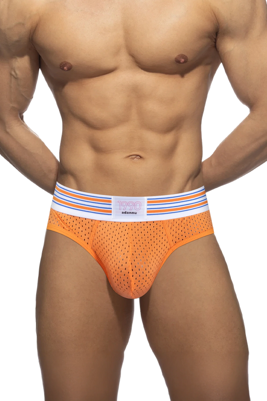 Men’s Mesh Briefs with Detachable Padding for Enhanced Shape