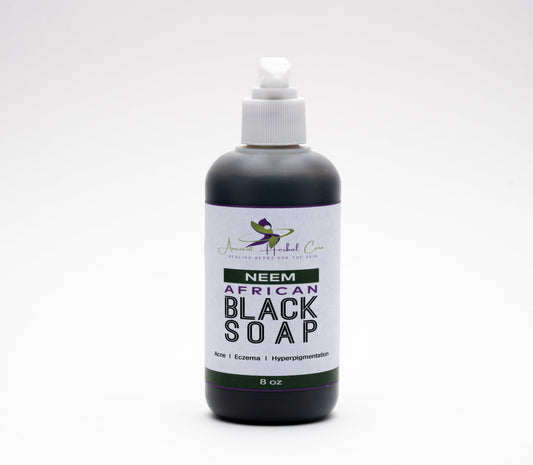 Neem African Black Soap - liquid formula
