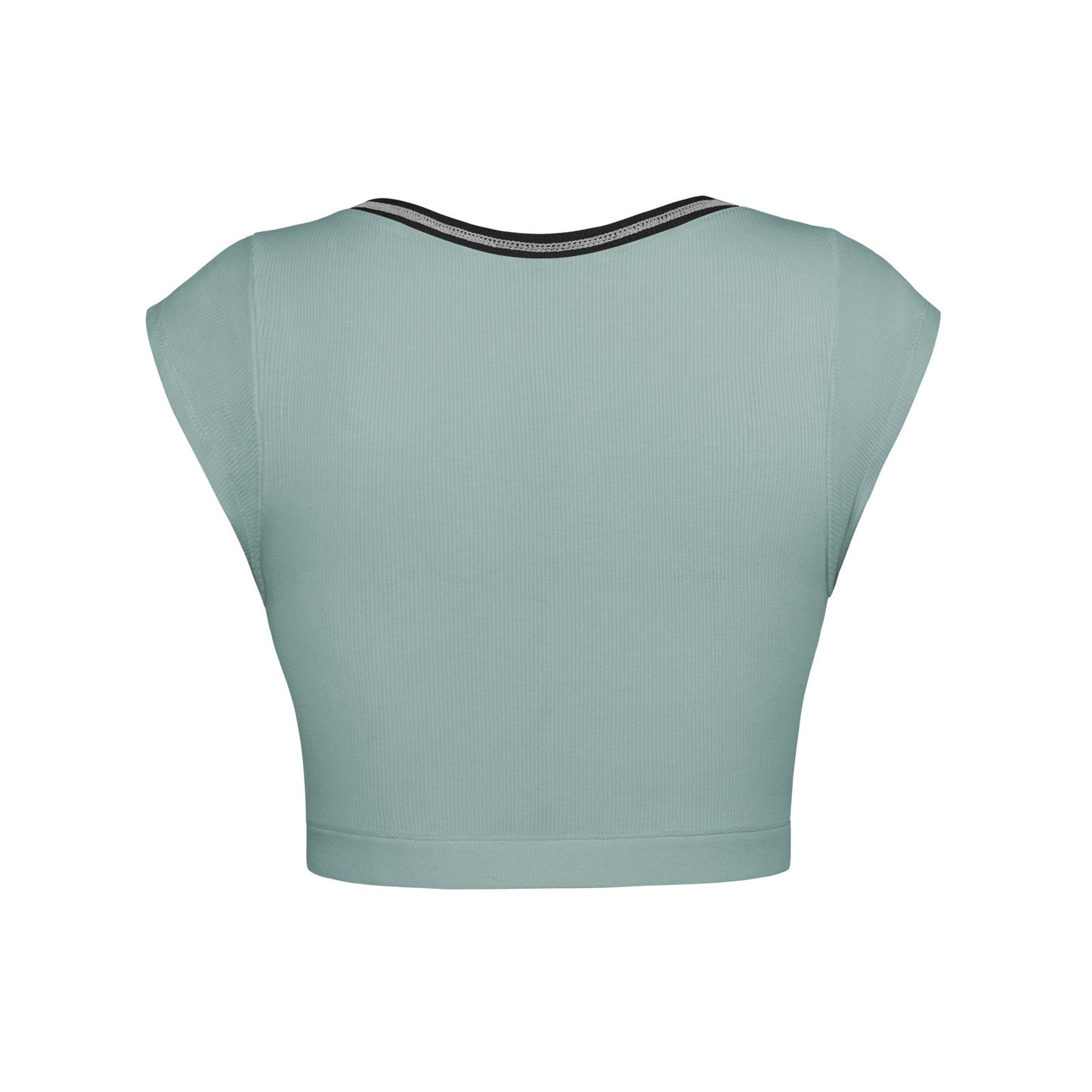 Slim Fit Ultra Short Sexy Spicy Girls Top Knitted Thread T-shirt