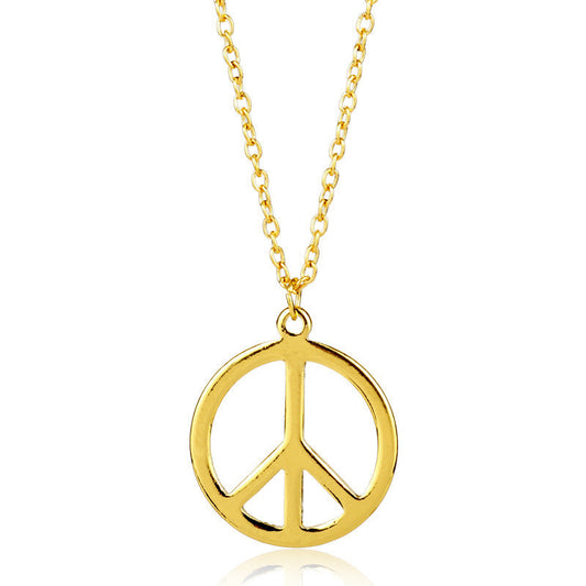 peace sign necklace