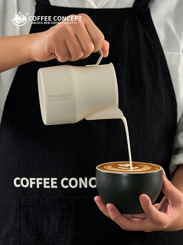 Best Milk Pitcher for Latte Art Beginners - Bell Shape 350ml/500ml Frothing Jug Under $15