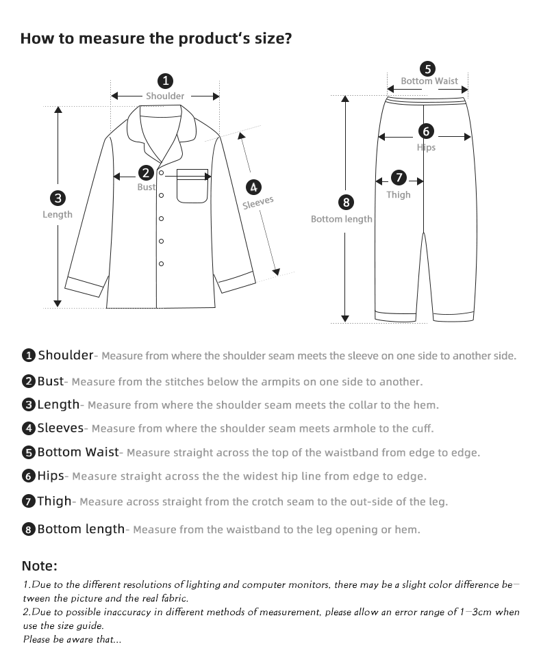 Men's Pajamas Cotton Long sleeve Trousers Two-piece Set