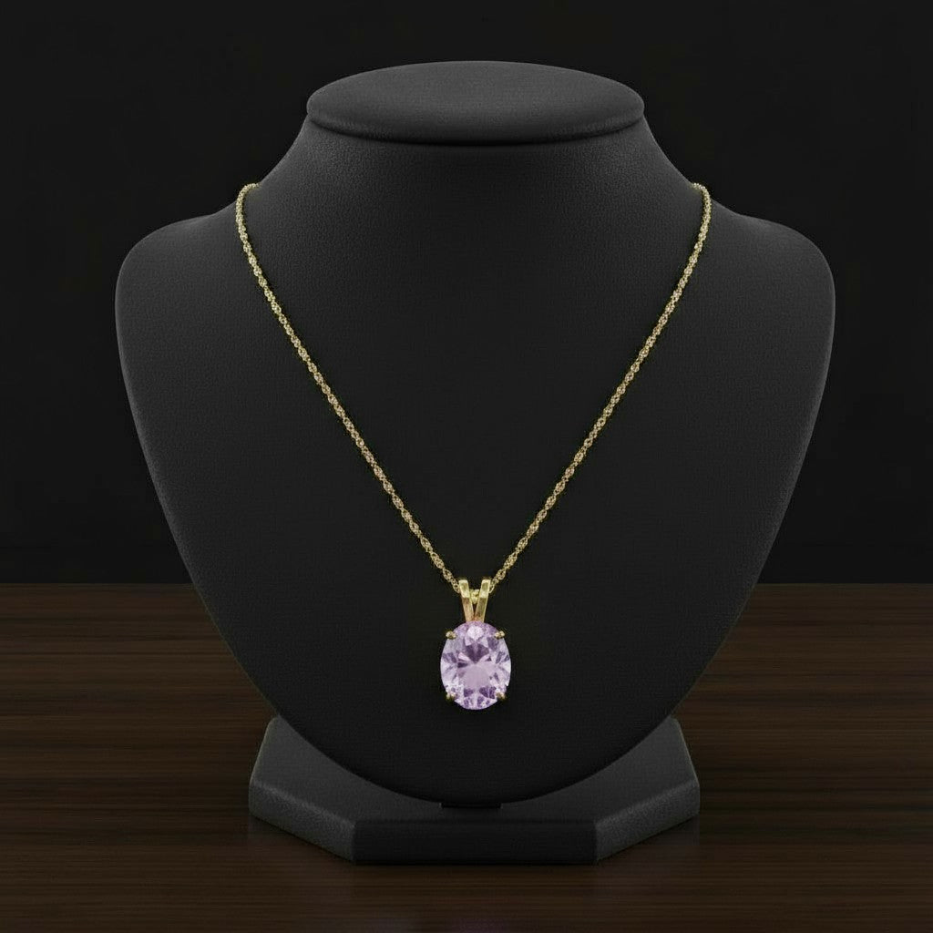 Eternity Pendant<br>Oval • 8x10mm