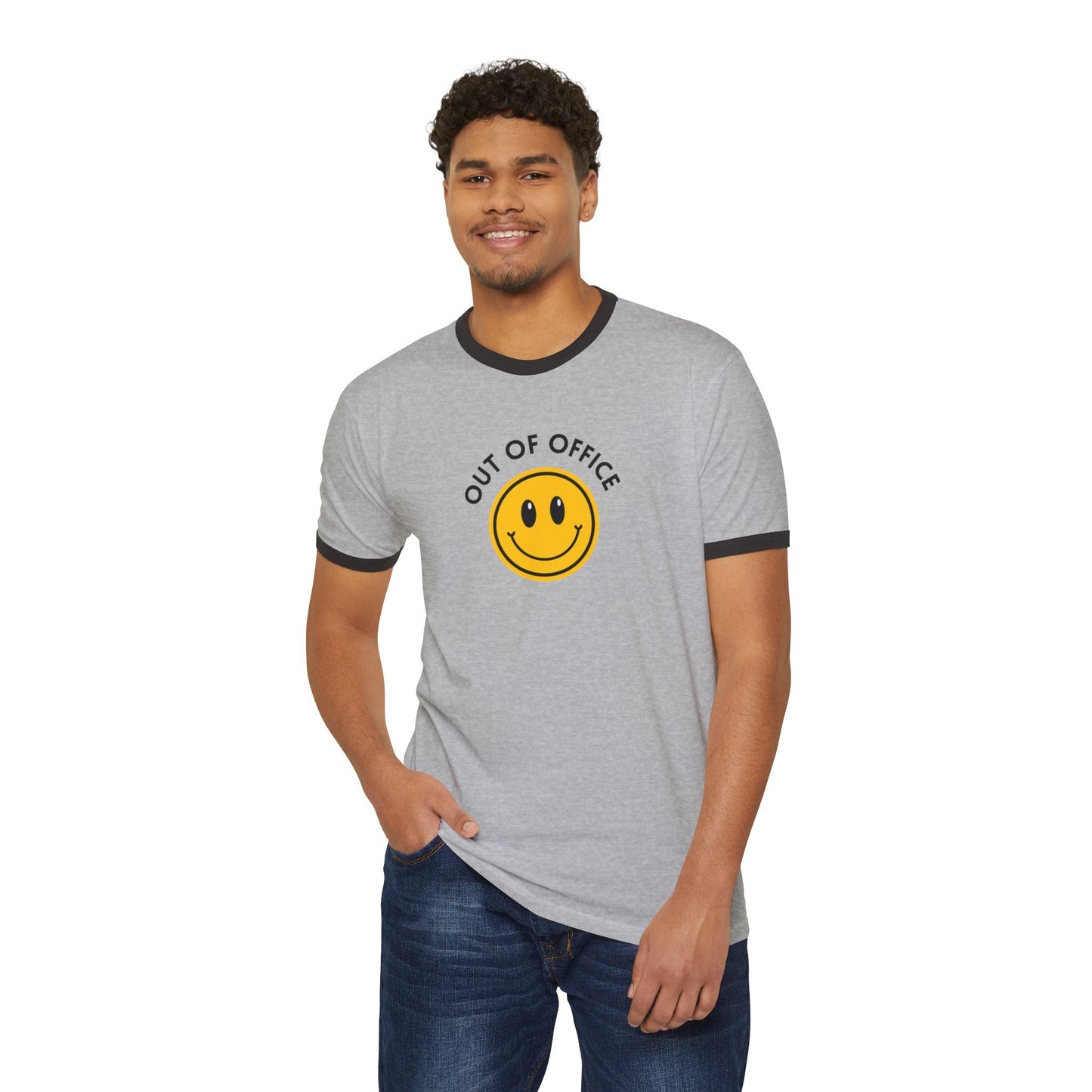 Classic Out of Office Cotton Ringer T-Shirt