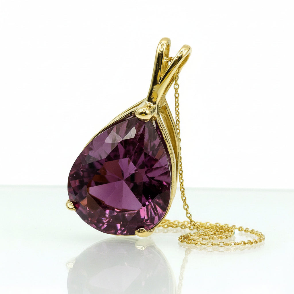 Peaceful Memories Pendant<br>Pear Cut • Large 16x12mm