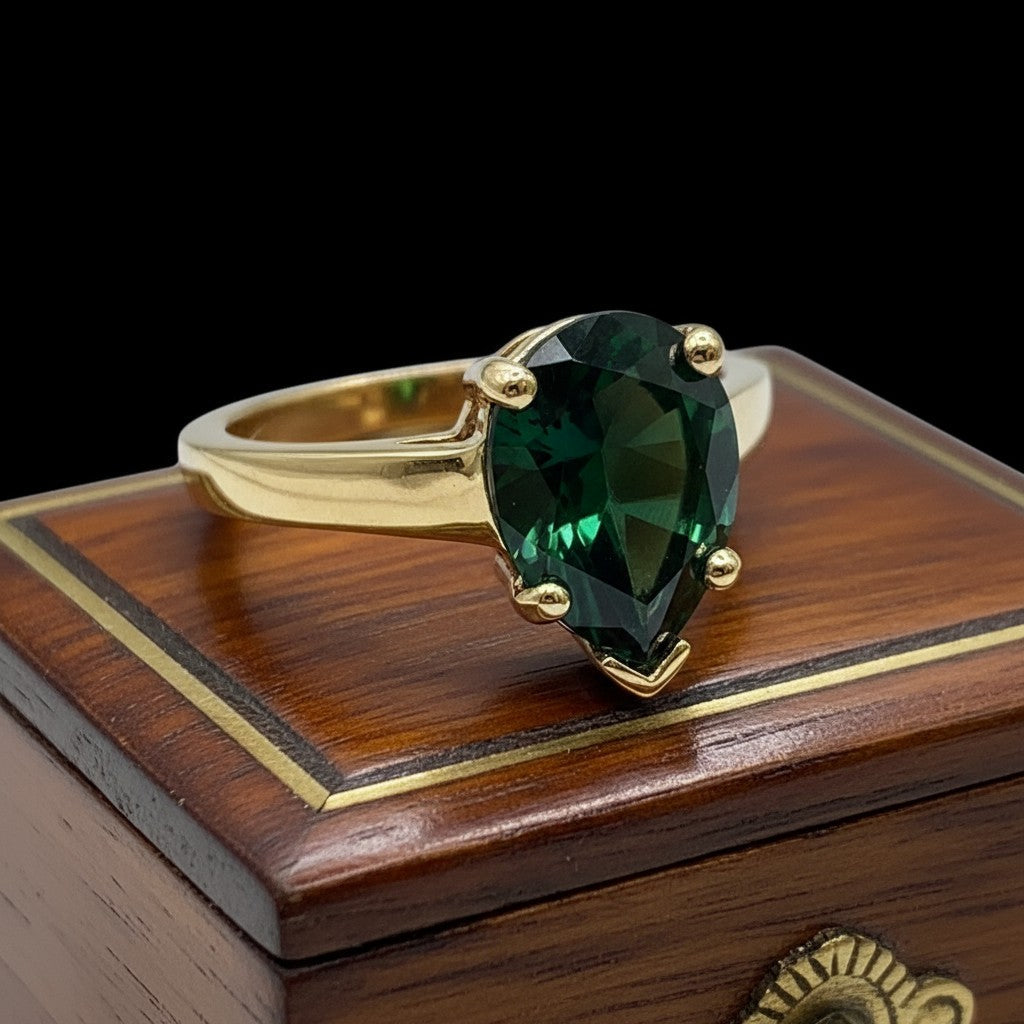 Peaceful Memories Ring<br>Pear Cut • 11x8mm