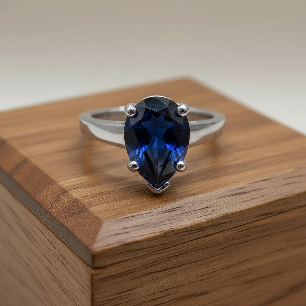 Peaceful Memories Ring<br>Pear Cut • 11x8mm