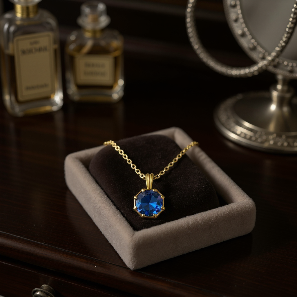 Points of Light Pendant<br>Hexagon • 7mm