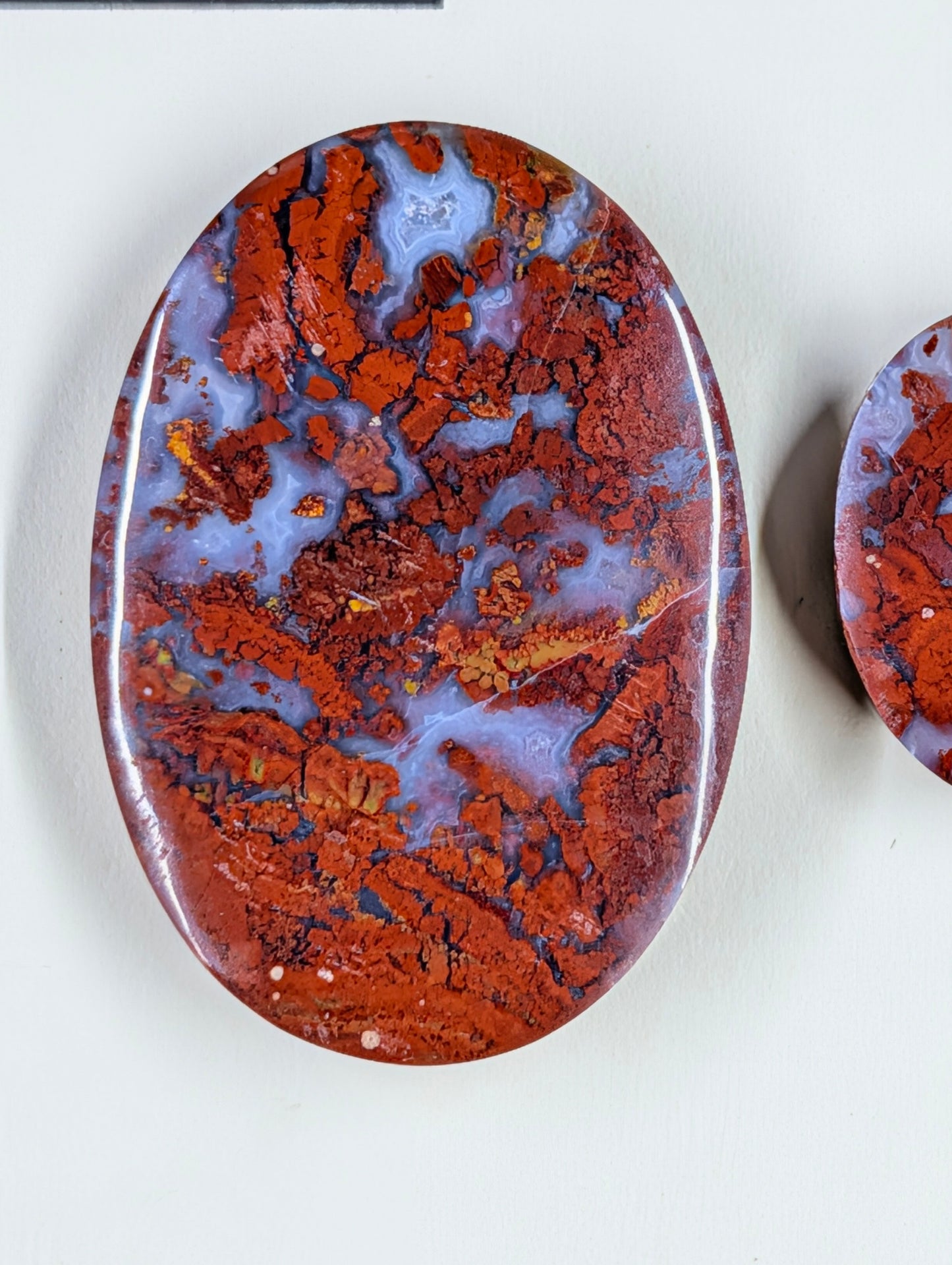 Oval Shape - Red Moss Agate - Design-Ready Sets