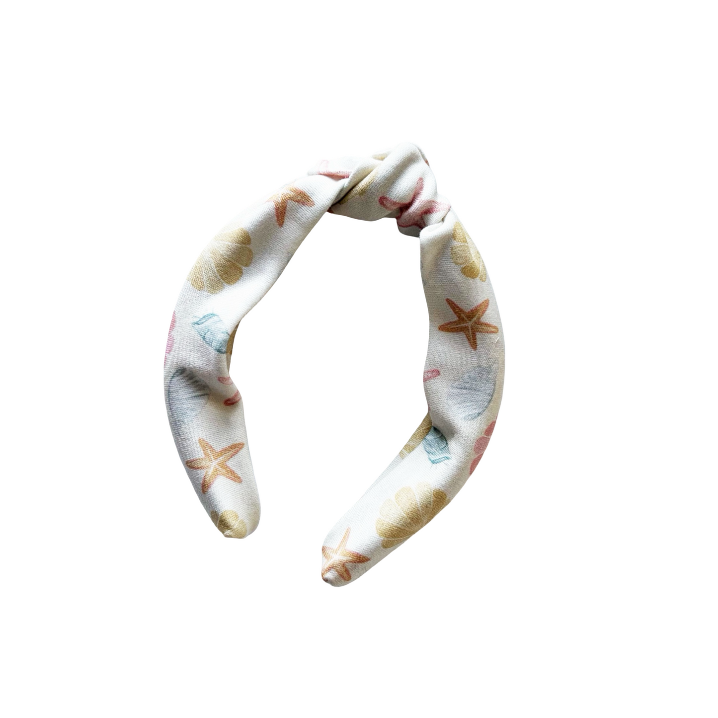 Shells by the Seashore Knotted Headband