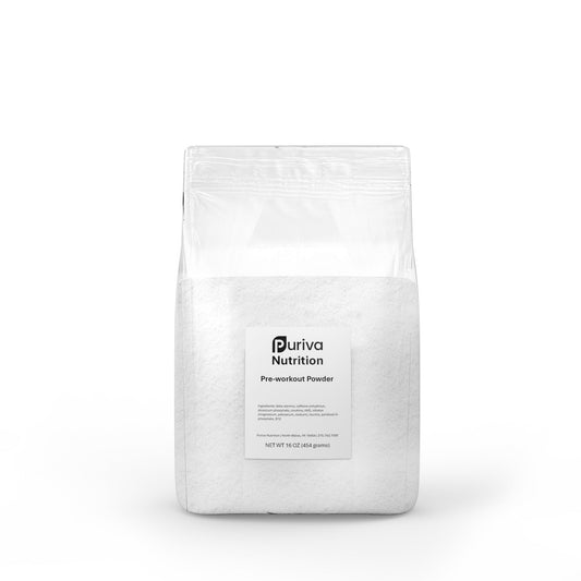 Pre-Workout powder, 1 pound, Puriva Nutrition