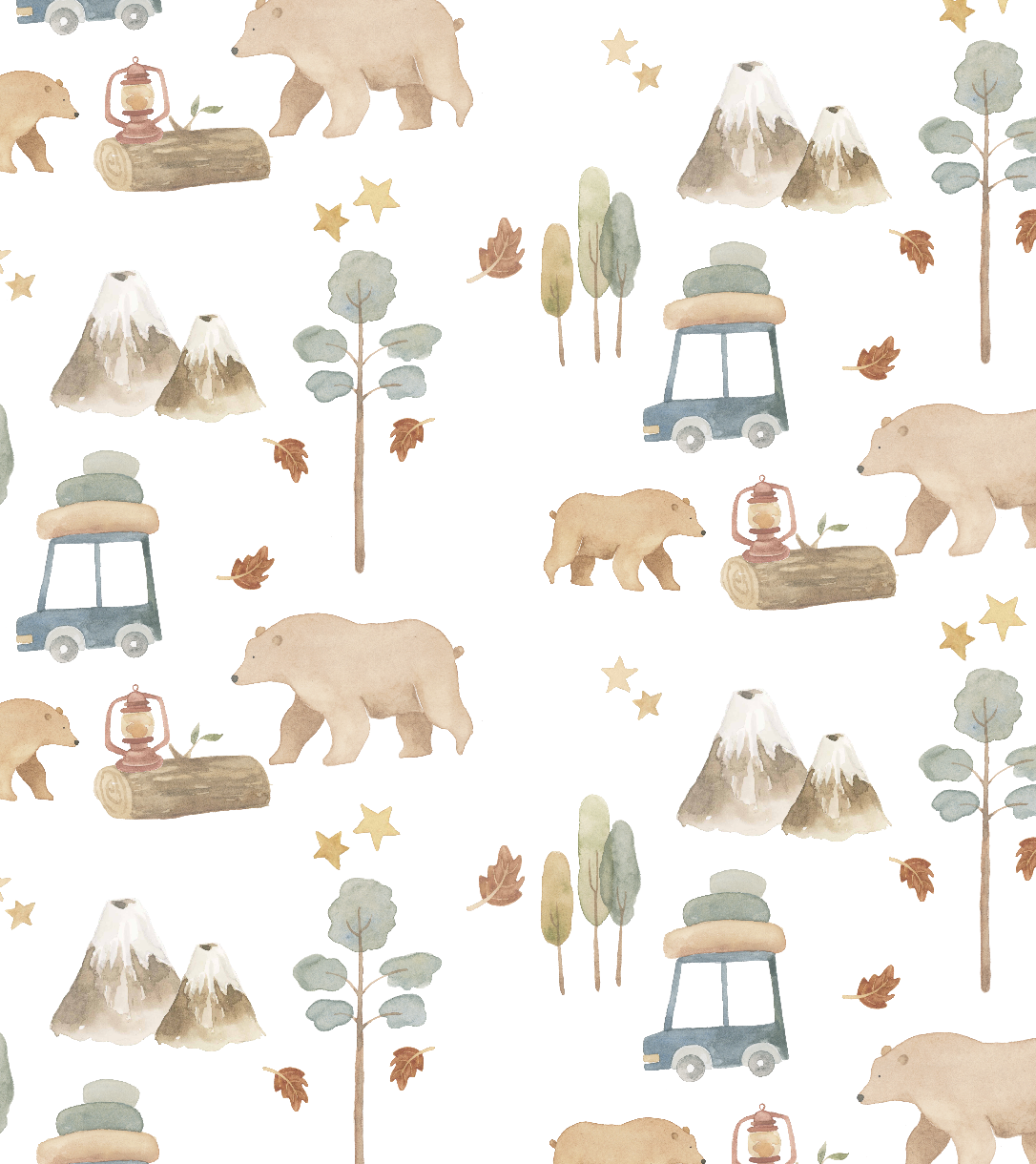 Forest Adventure Pima Cotton Baby Blanket