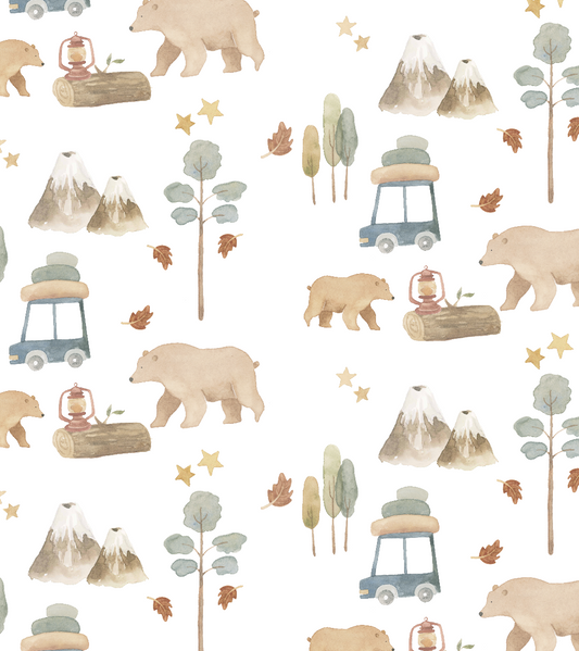Forest Adventure Pima Cotton Baby Blanket