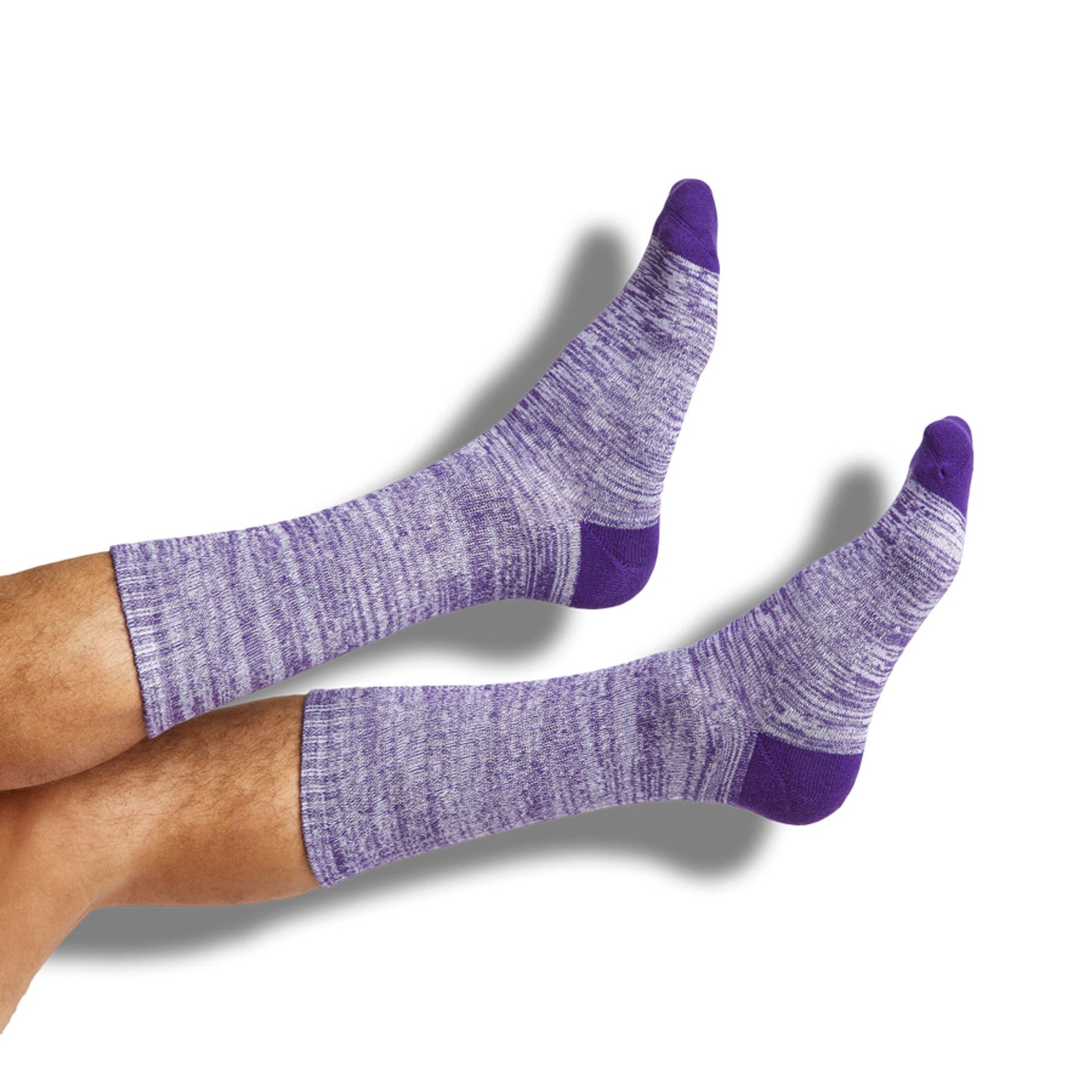 Gold / Purple Mixed Socks 8 Pack