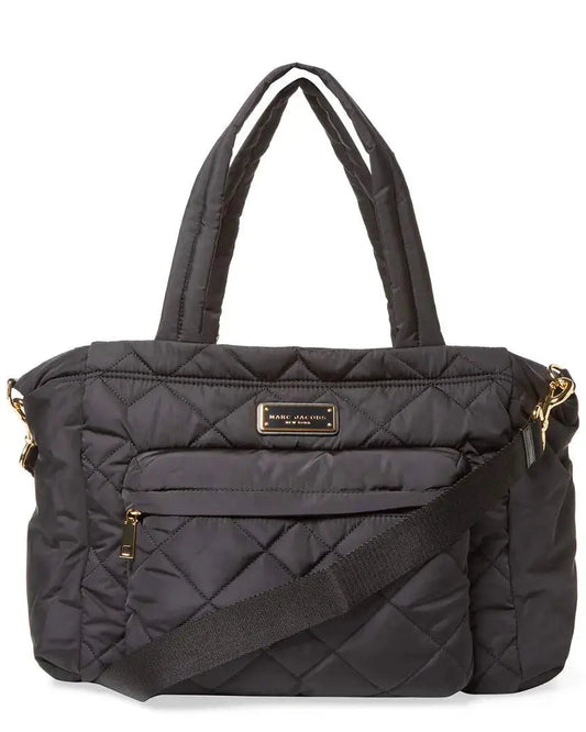 Quilted Diaper Bag Large – Baby Bag with Changing Pad & Shoulder Strap