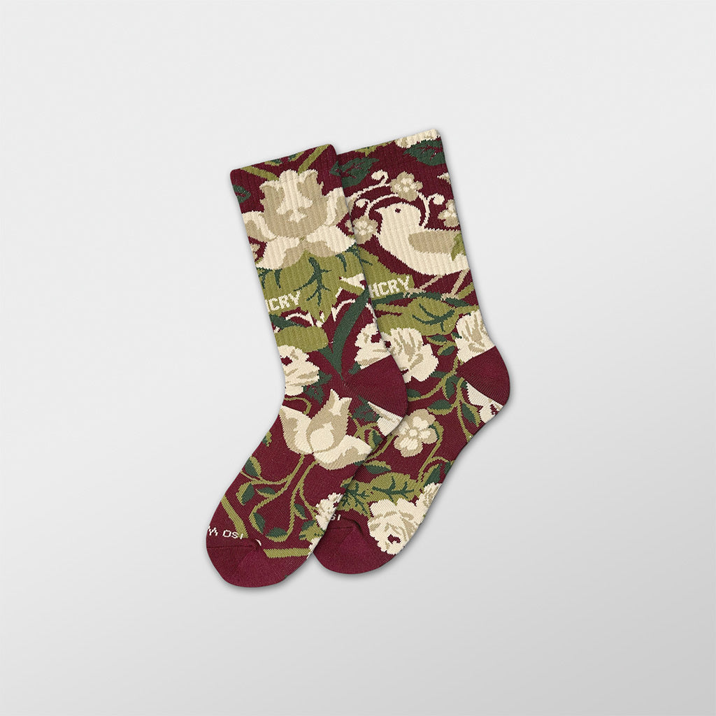 Floral  –  Vintage Red
