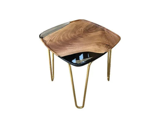 Rectangular Resin Side Table | Ivory Side Table