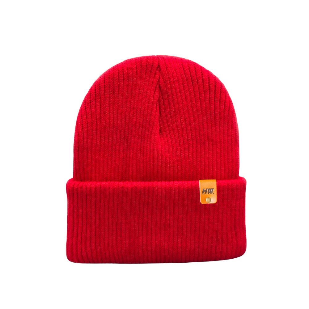 Kids Knit Beanie, Traditional Cuffed Beanie