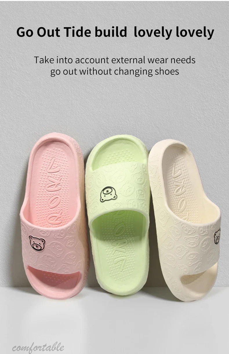 Women Non-slip Soft Slippers