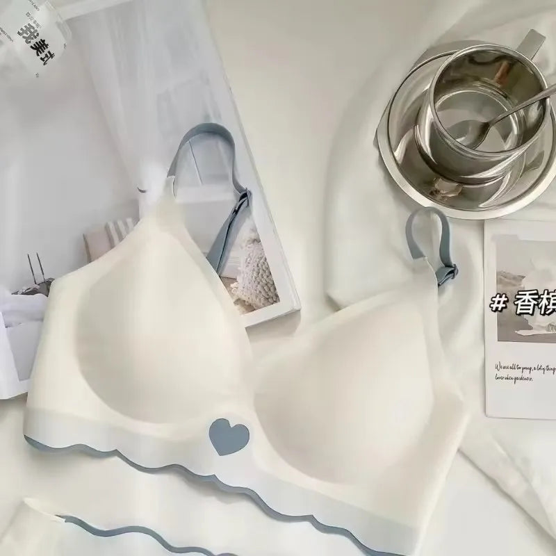 Women's Bra No Wire Pure Comfort Upper Support Sling Adjustable Back