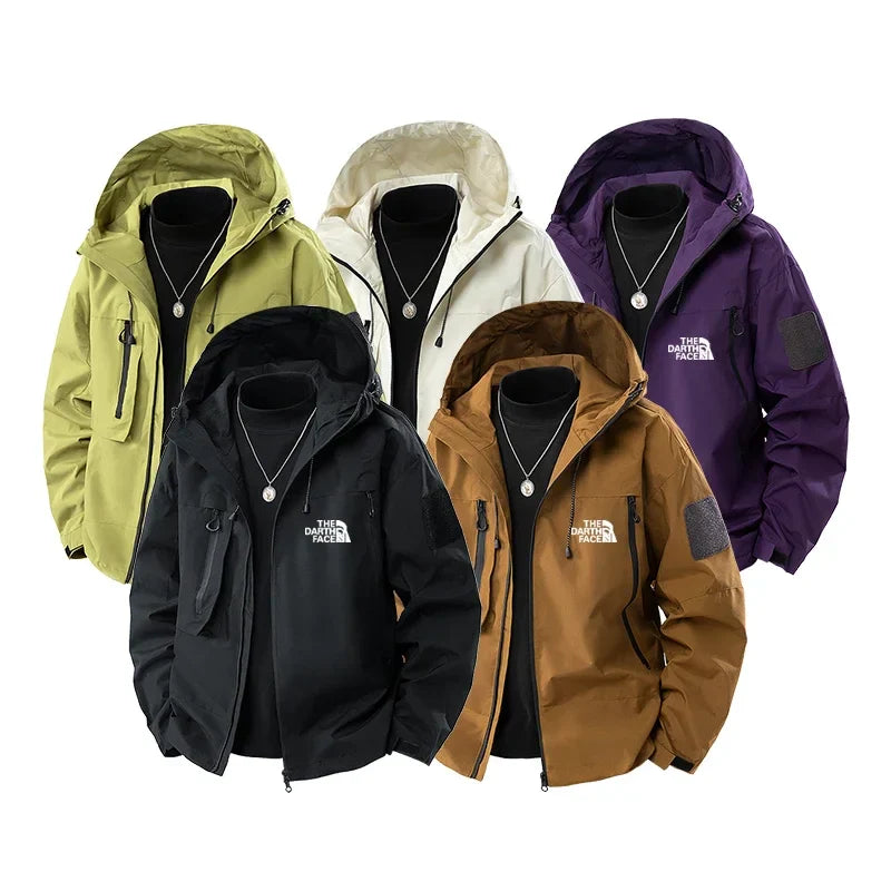 Men's Mountain Coat Jacket Bike Hiking Camping Waterproof Outerwear