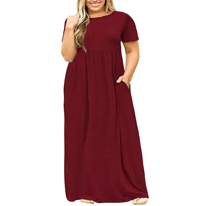 Summer Long Casual Dres Women High Waist Street Sle H Version Cotton Linen Skirt Big Size Fem Faionable Gown