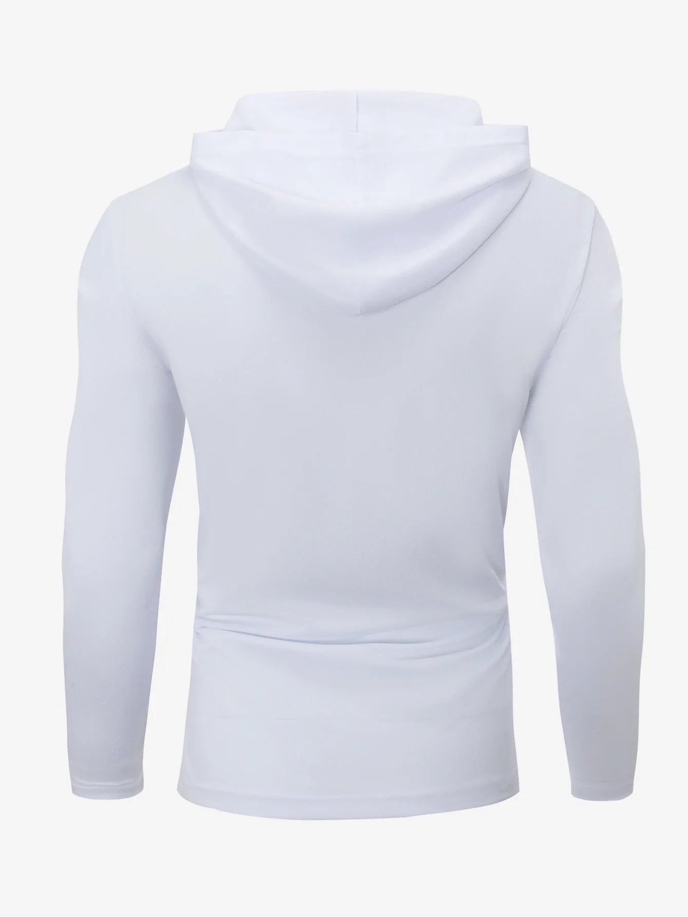 Men's sports long sleeved T-shirt solid color breathable for running and fitness 5 piece set