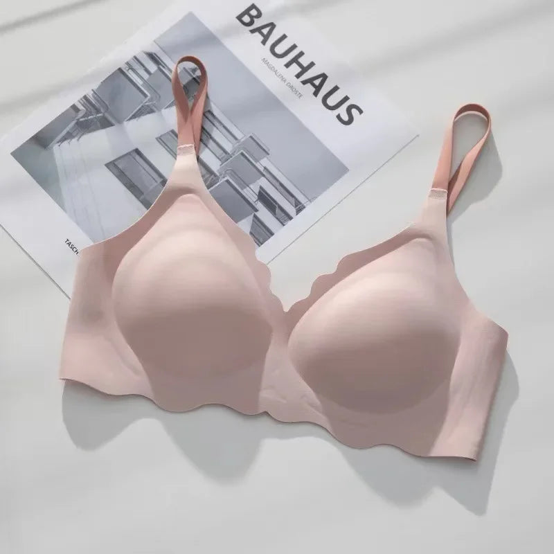 Women's Bra No Wire Pure Comfort Upper Support Sling Adjustable Back