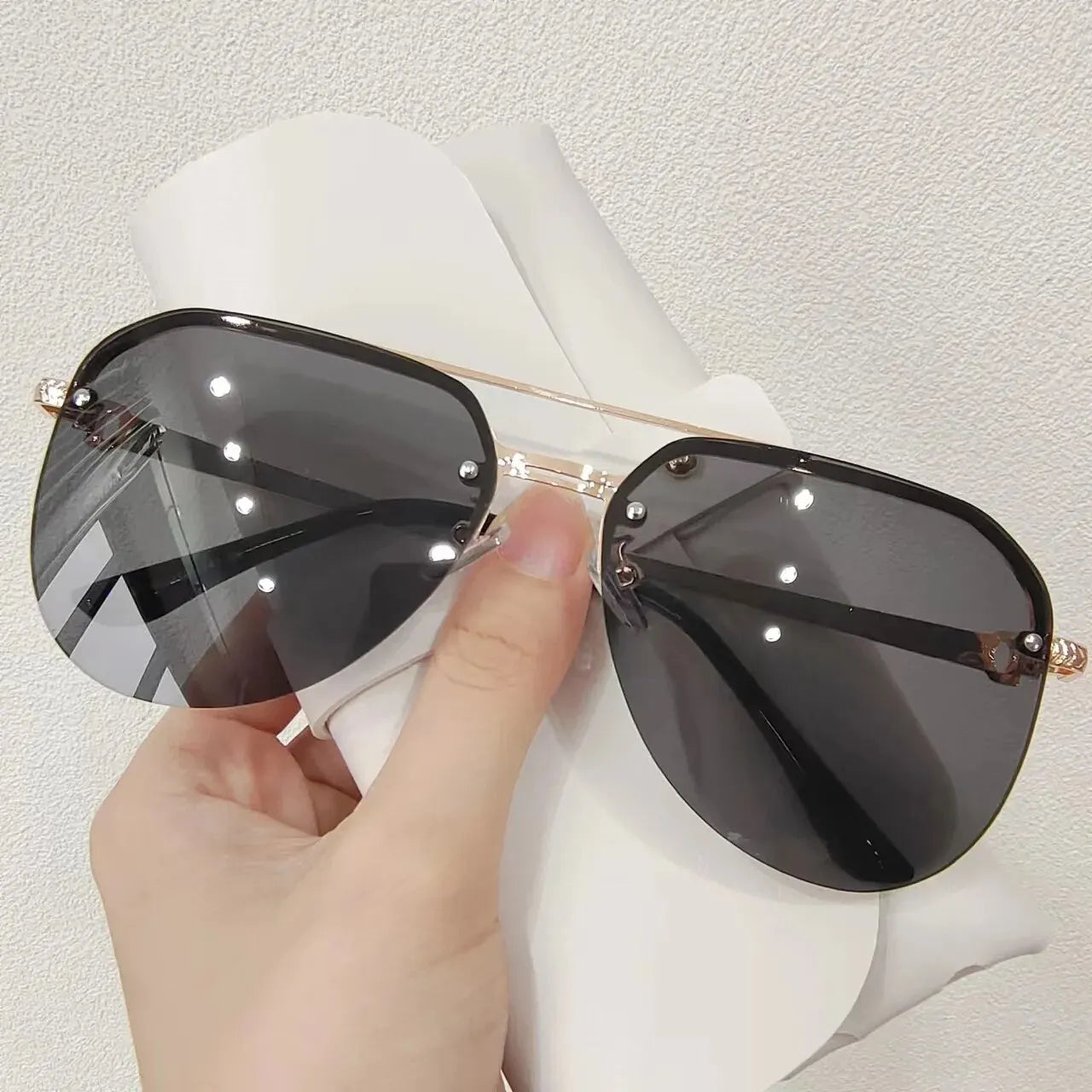 Women's Sunglasses Classic Double Beam