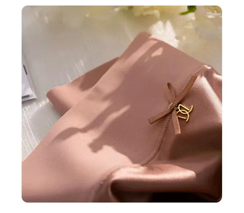 Women's Soft Comfortable Cotton/Silk Briefs High Waist