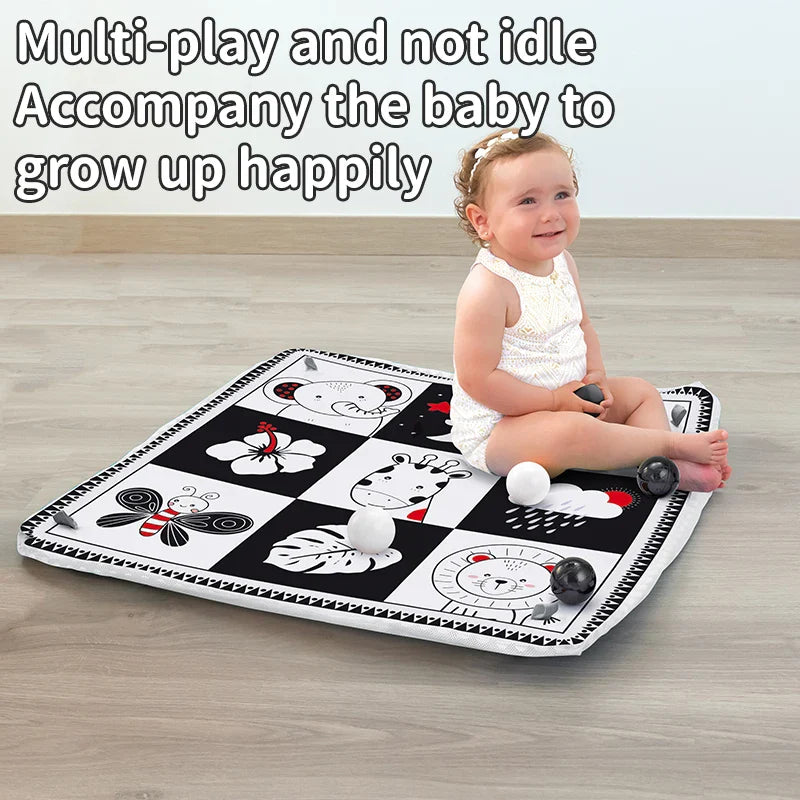 Newborn Baby Play Crawling Blanket Activity Gym Mat 0-36 Months