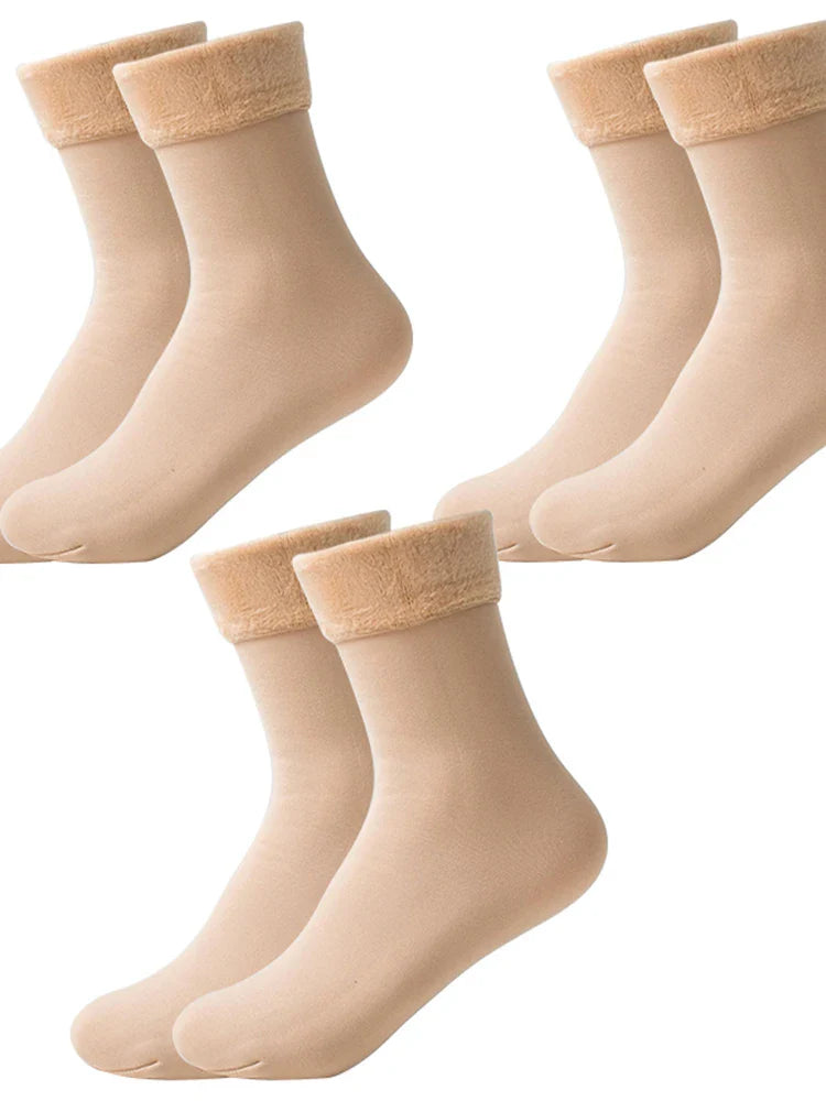 Women Winter Warm velvet Socks