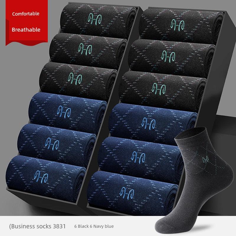 Pure Fresh Cotton Four Seasons Youth or Men's Socks