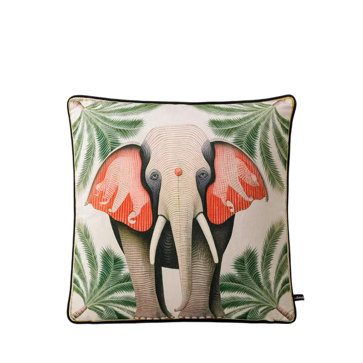 Tiger Home Cushion Velvet Cover Cheetah With Ginger Jar Decorative Pillow Case