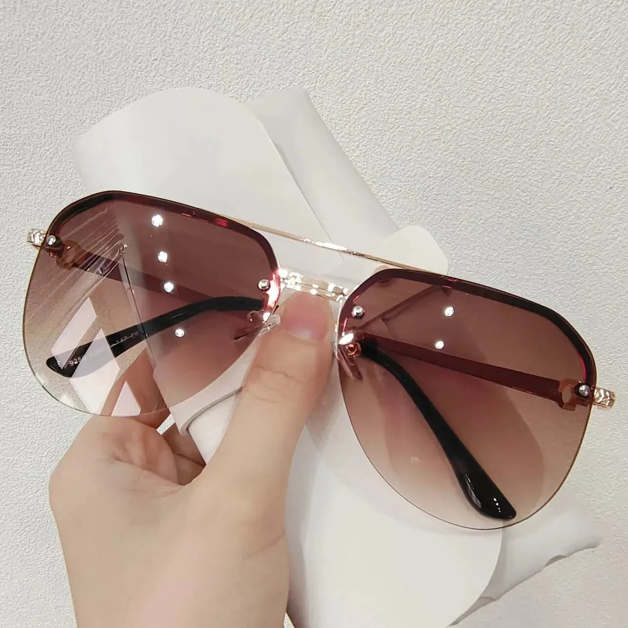 Women's Sunglasses Classic Double Beam