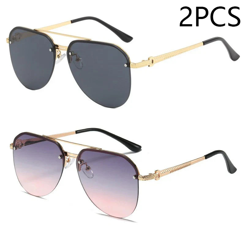 Women's Sunglasses Classic Double Beam