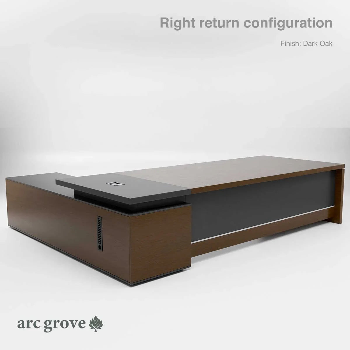 Hershey · Modern L-Shaped Executive Desk