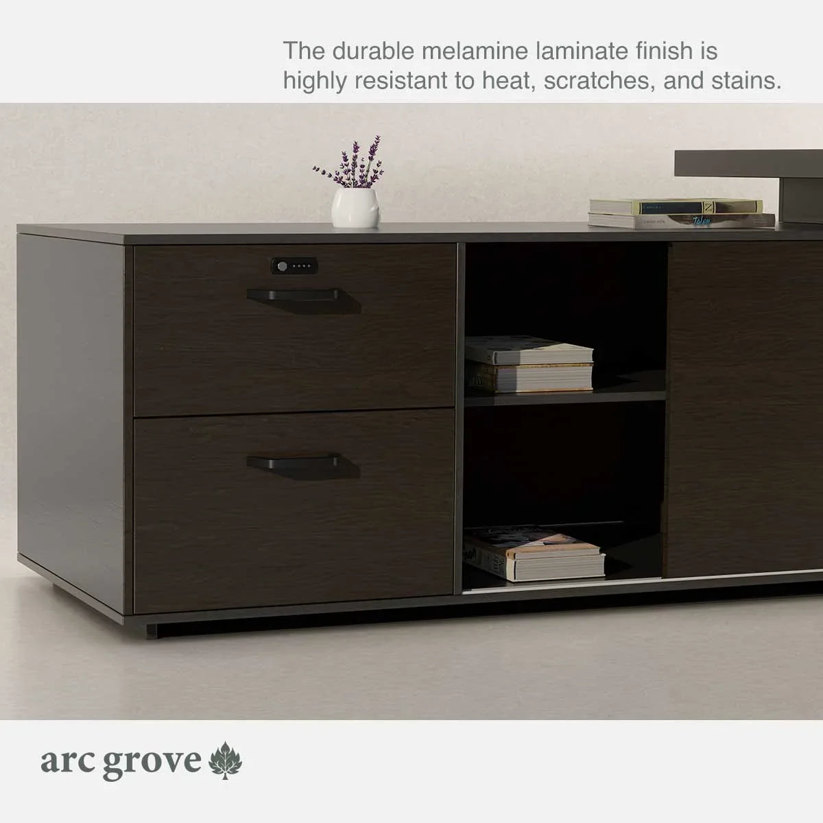 Hershey · Modern L-Shaped Executive Desk
