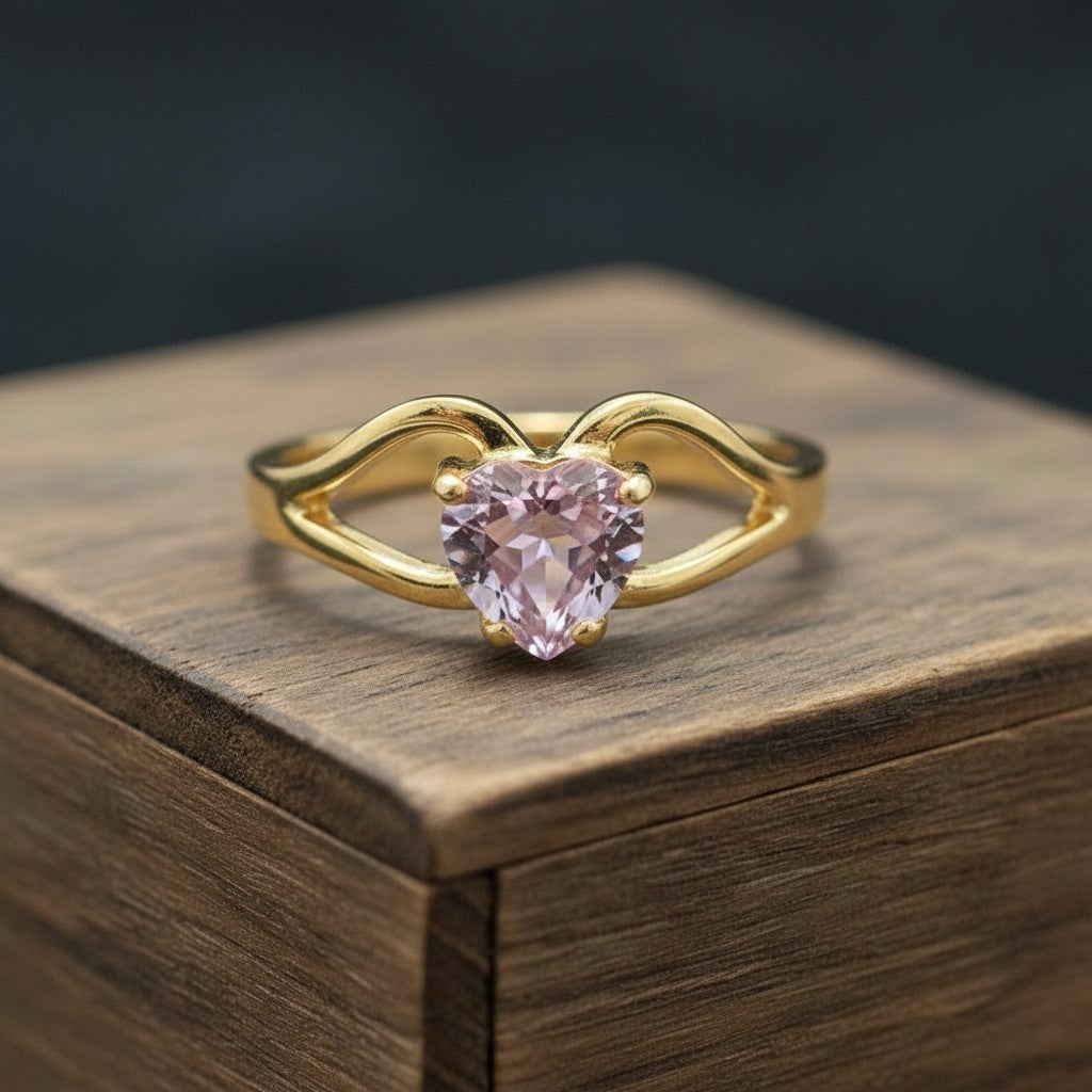 Cherished Memories Ring<br>Heart Cut • Small 6mm