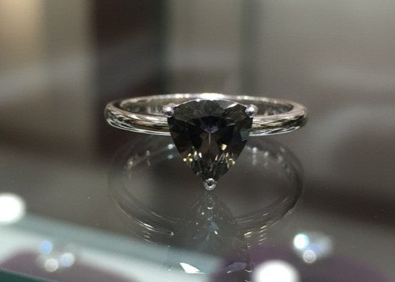 Infinity Ring<br>Trilliant Cut • Small 7mm