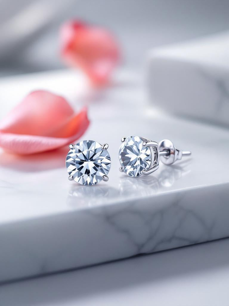 Soothing Whispers Earrings<br>Portuguese Cut • 5mm