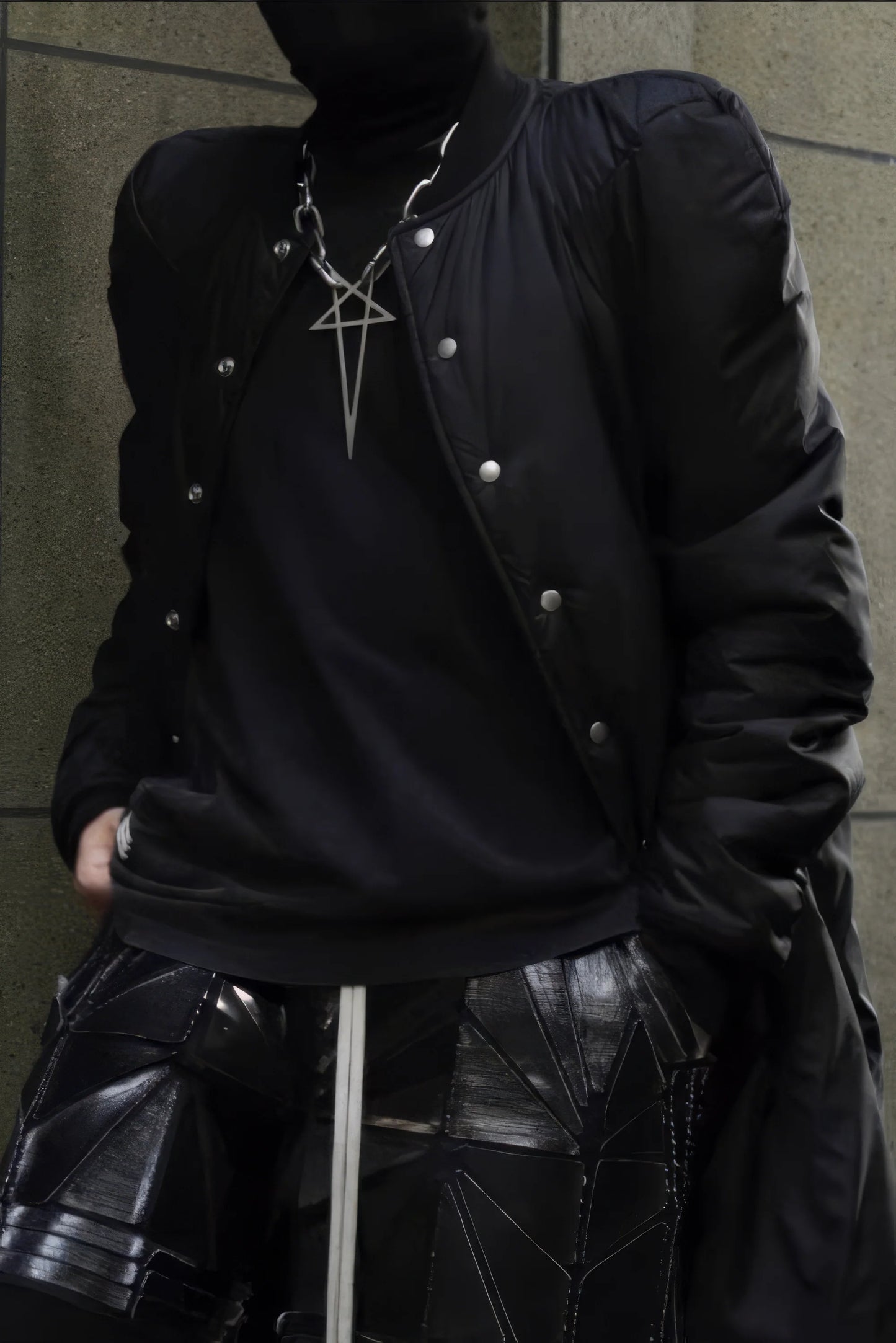 Metal Street Style Necklace Set