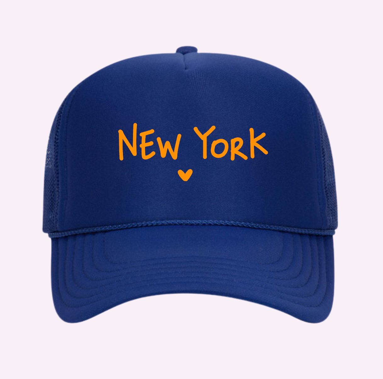 I LOVE NEW YORK ♡ printed trucker hat