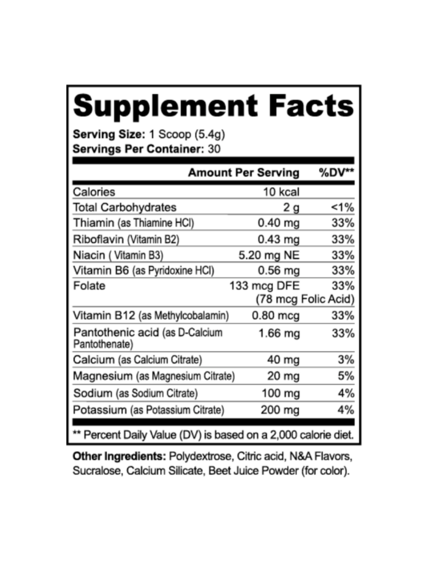 HYDRATE! (Lychee) Advanced Electrolyte Hydration Powder
